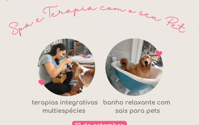 Spa e Terapia com o seu Pet